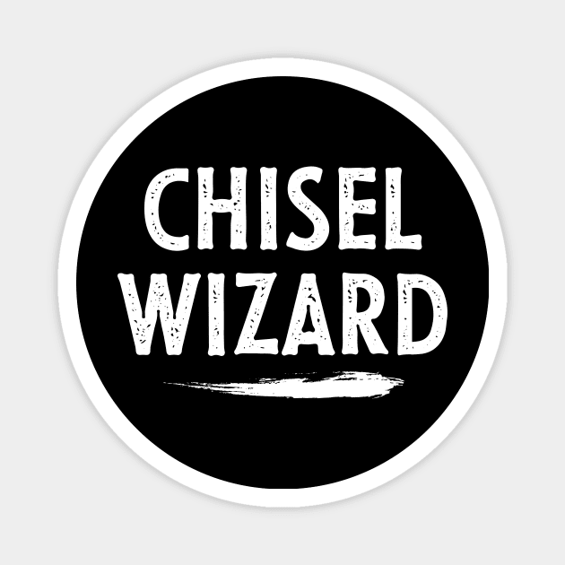 Chisel Wizard Magnet by Nice Surprise